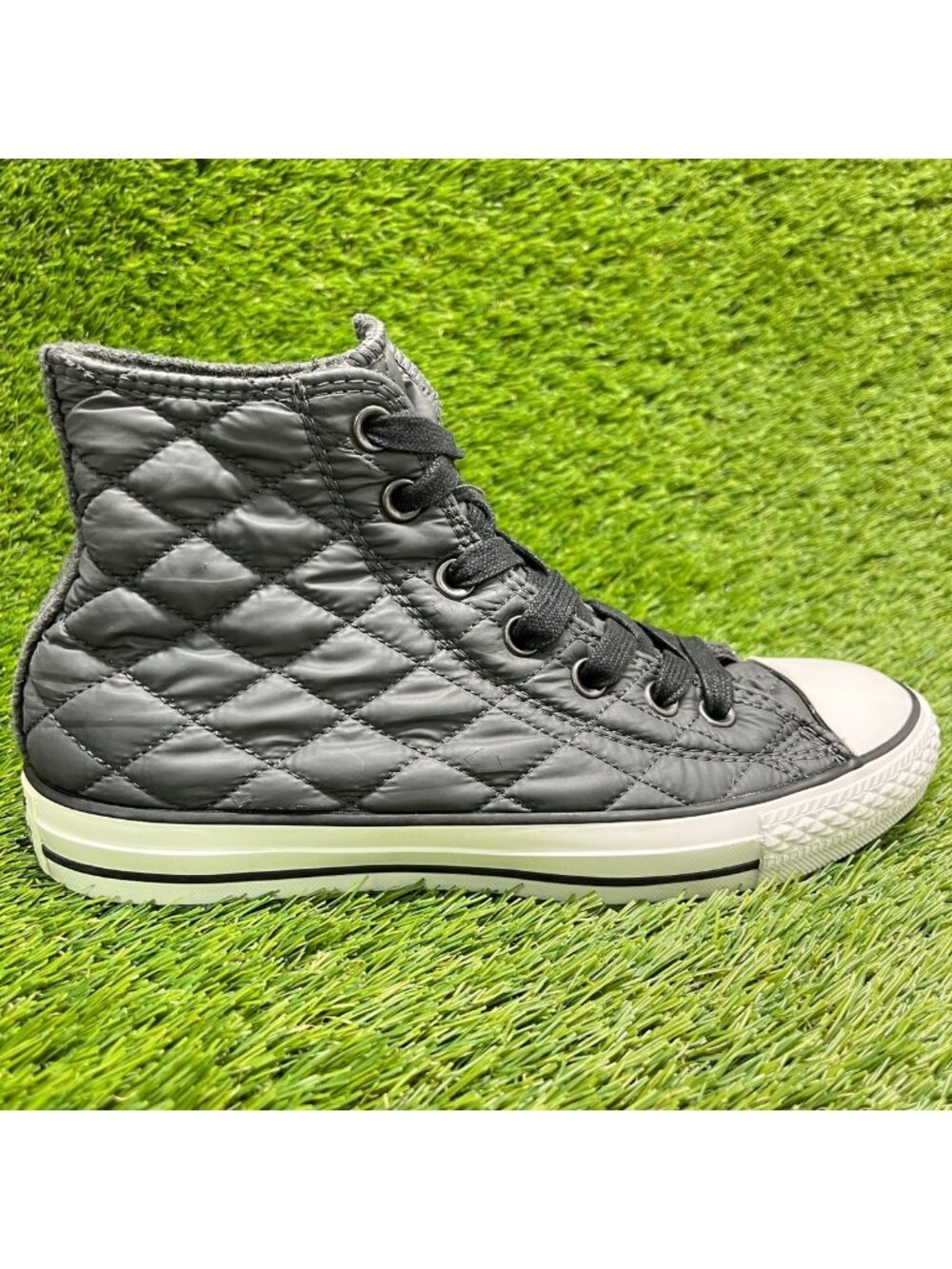 Converse Chuck Taylor All Star Hi Womens Size 8 Black Athletic Shoes Sneakers